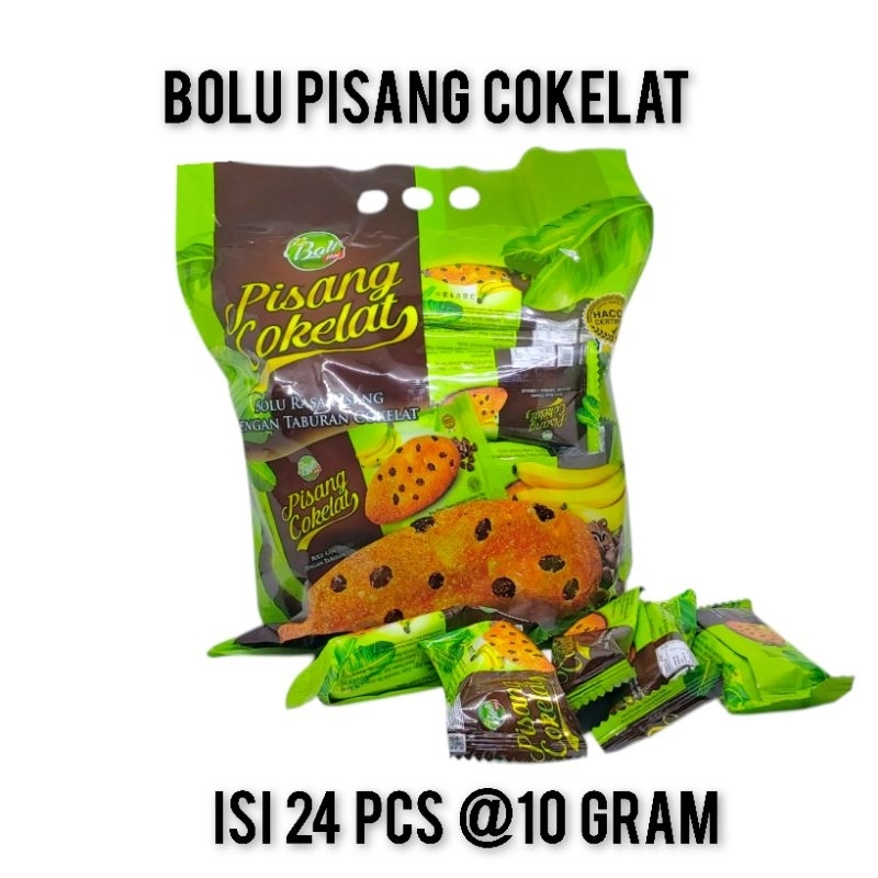 

Bolu Pisang Cokelat isi 24 pcs @10 Gram