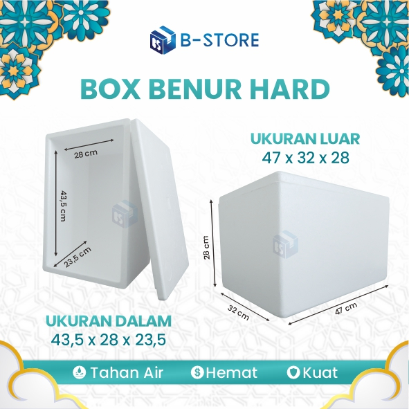 Styrofoam Box / Box Gabus / Box Styrofoam Benur Hard