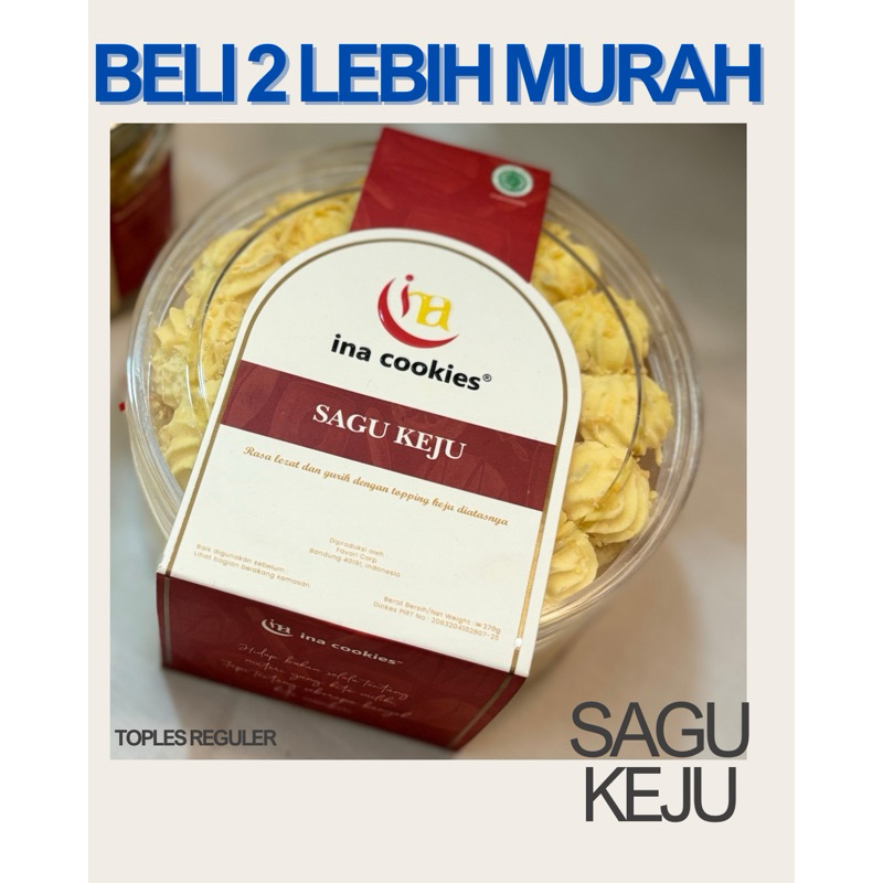 

sagu keju inacookies reguler