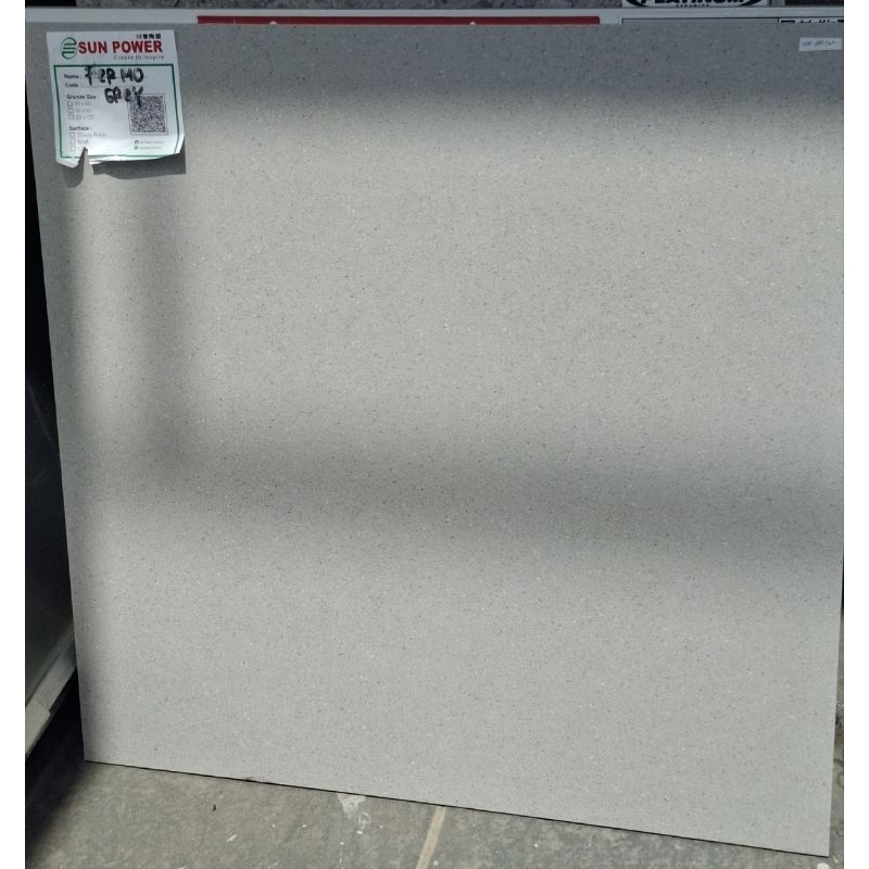 Sunpower Granit Fermo Grey 60x60 Ferno permukaan matt motif semen industrial kualitas 1
