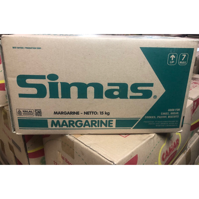 

SIMAS MARGARINE 15 KG ( 1 KARTON )