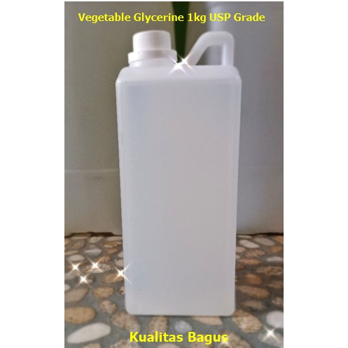 

Glycerin vegetable / glyserin / glyserol usp grade ukuran 1 kg Food Grade