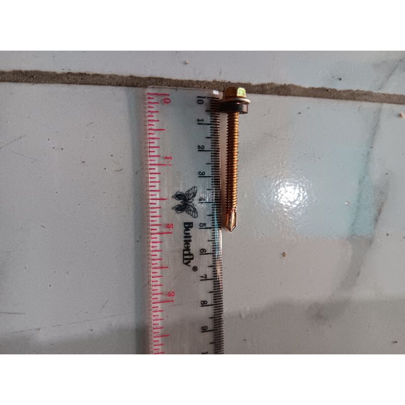 Baut Roofing 12×50 kuning | Sekrup roofing 12 × 50 kuning