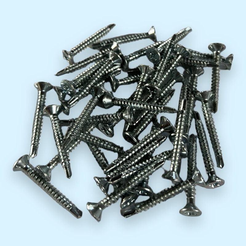 sekrup gypsum/kalsiboard ukuran 1 1/4” isi 50pcs tajam murah