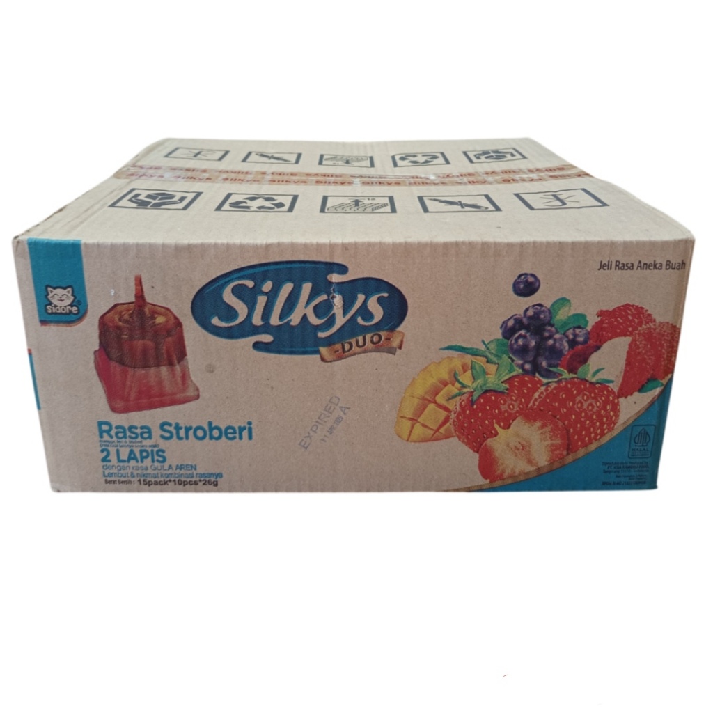 

1 DUS SILKYS PUDDING 3 VARIANT RASA BLUEBERRY STRAWBERRY MANGGA ISI 15BUNGKUS