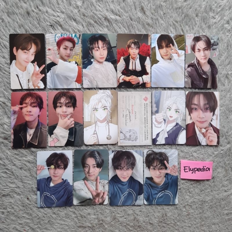 [READY] ENHYPEN Jungwon Official Photocards (Part 1: PC Album All Era) BDO Dusk Dimension Sadame Dar