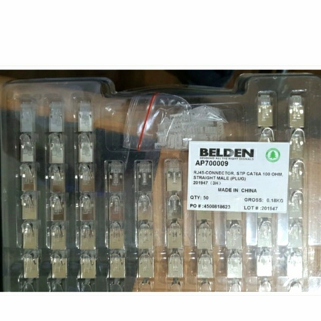 Belden Connector Rj45 STP FTP Cat6A Cat7 AP700009