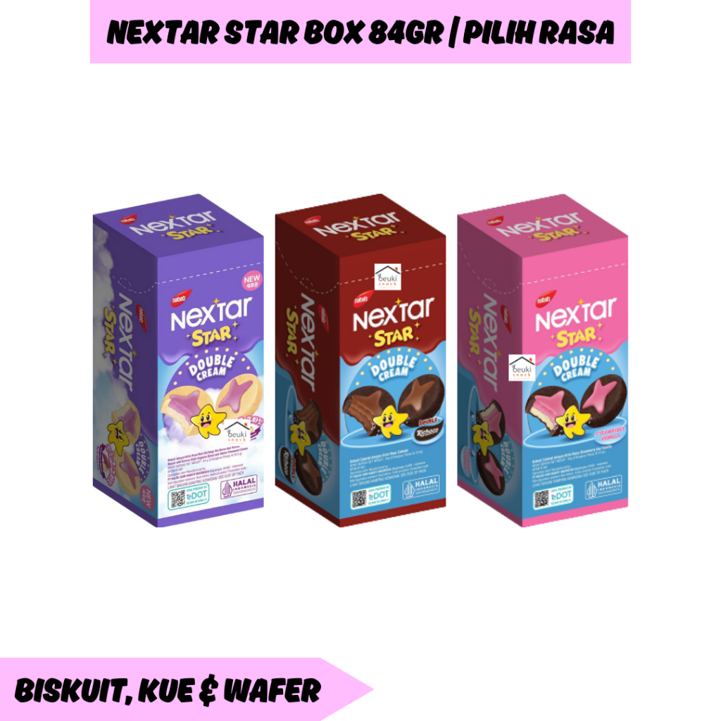 

Nextar Star Box Isi 8 Sachet Berbagai Varian Pilih Rasa