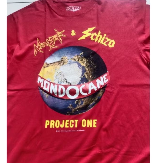 Kaos Band Necrodeth & Shizo - Mondocane Undying Music Size XL