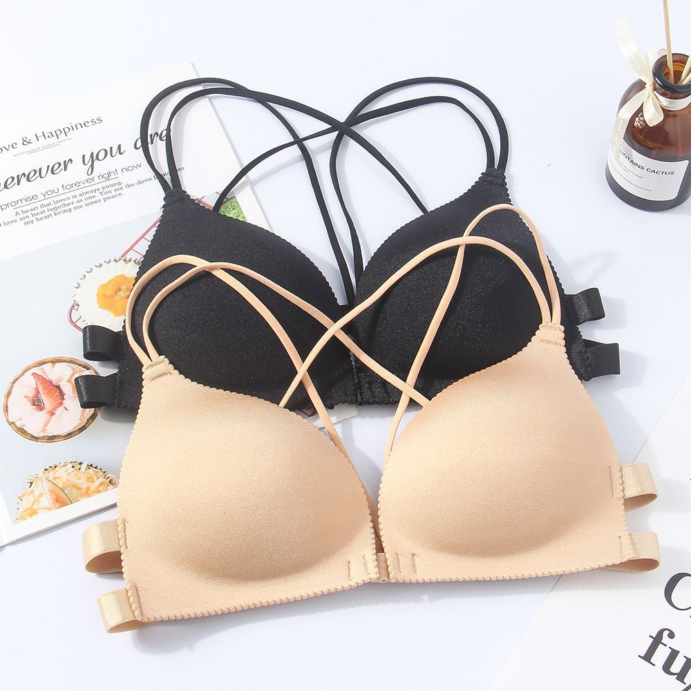 Bra Kancing Depan Tanpa Kawat BH Wanita Push-Up Bra Sexy dan Unik-BRA-01
