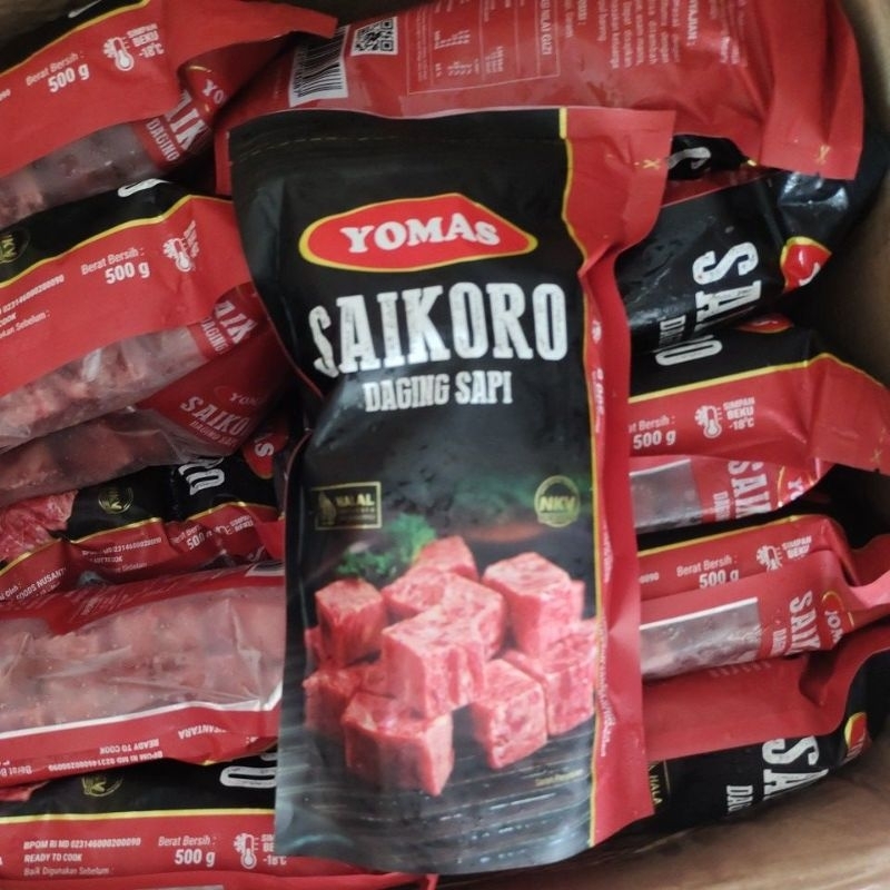 

saikoro sapi 500gr frozen food