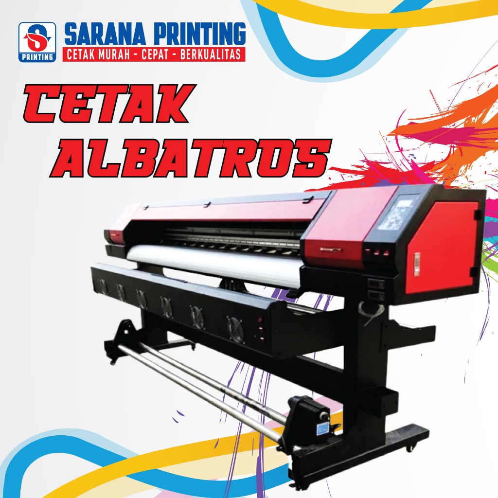CETAK/PRINT ALBATROS METERAN MURAH
