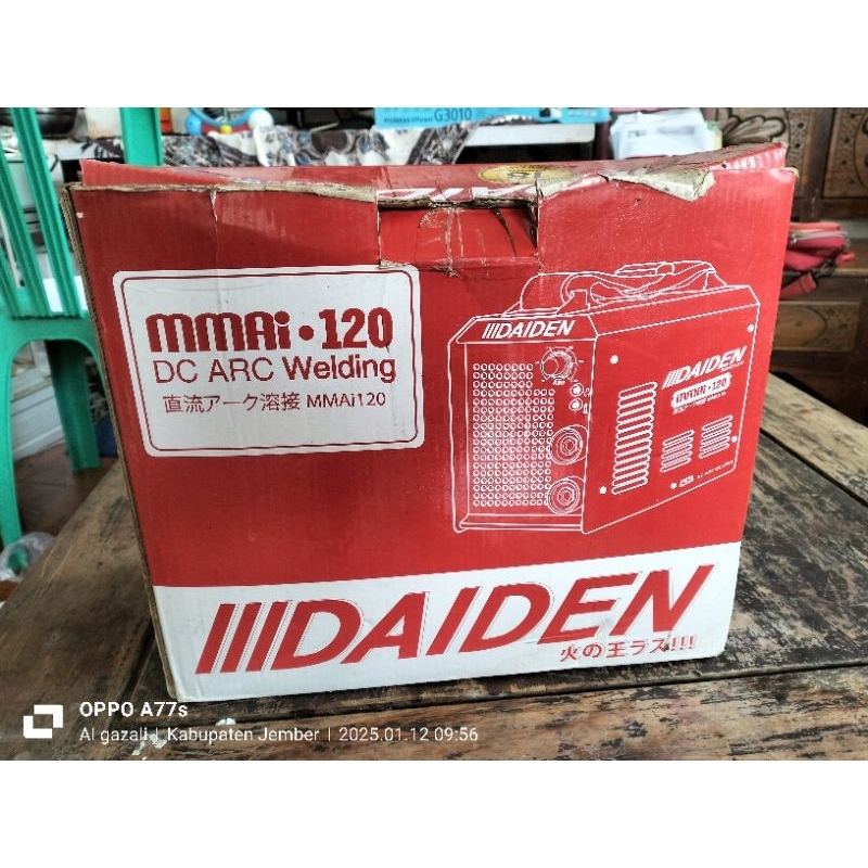Mesin las listrik daiden mmAi 120