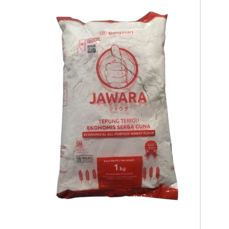 

JAWARA TEPUNG TERIGU EKONOMIS SERBAGUNA kemasan 1 kg