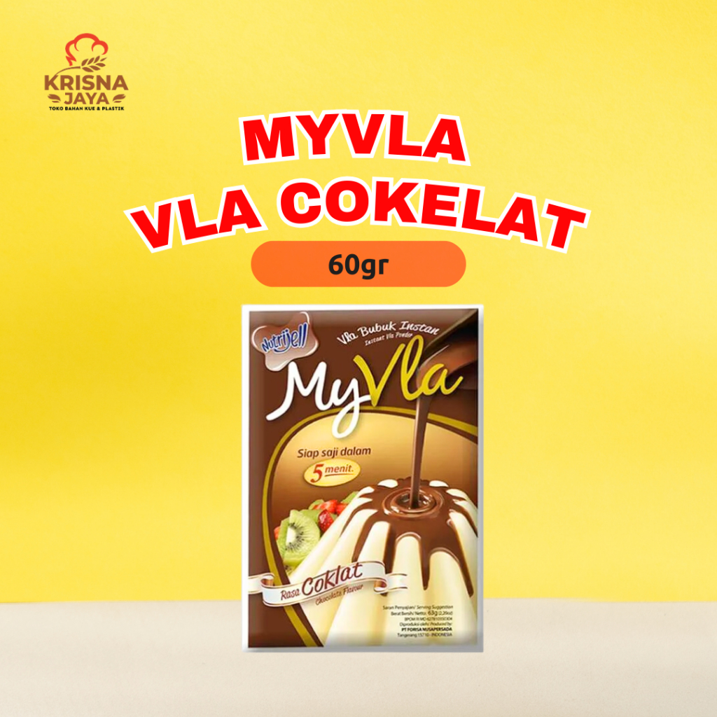 

MyVla Vla bubuk instan rasa Cokelat 63gr