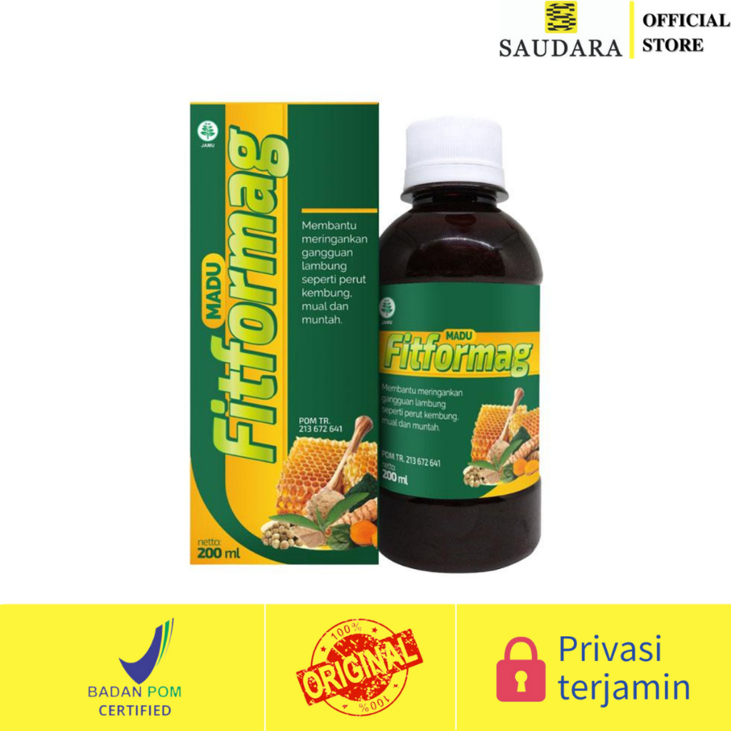 

Madu Fitformag (200 Ml) - Asam Lambung, Gerd