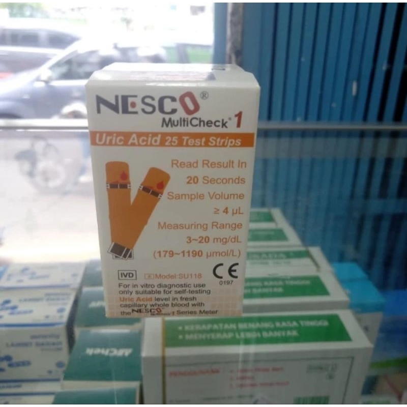 strip nesco urid acid , strip nesco asam urat , strip nesco multicheck asam urat, strip nesco multic