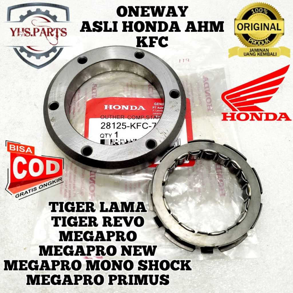 ASLI ORIGINAL ONEWAY PELOR STATER HONDA AHM KFC TIGER LAMA REVO MEGAPRO NEW LAMA PRIMUS MONO ONE WAY
