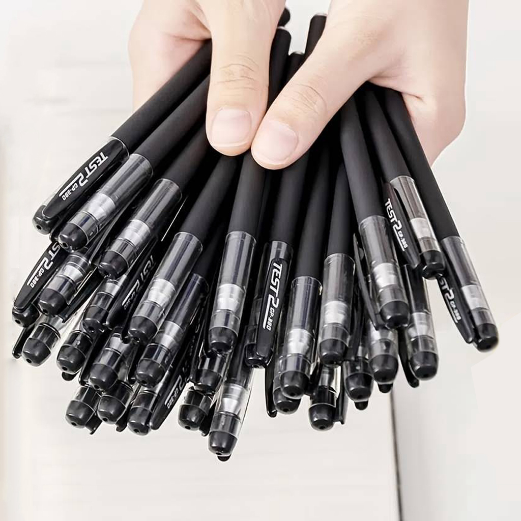 

Pena Polos Gel Hitam Pulpen Sekolah Kantor Import