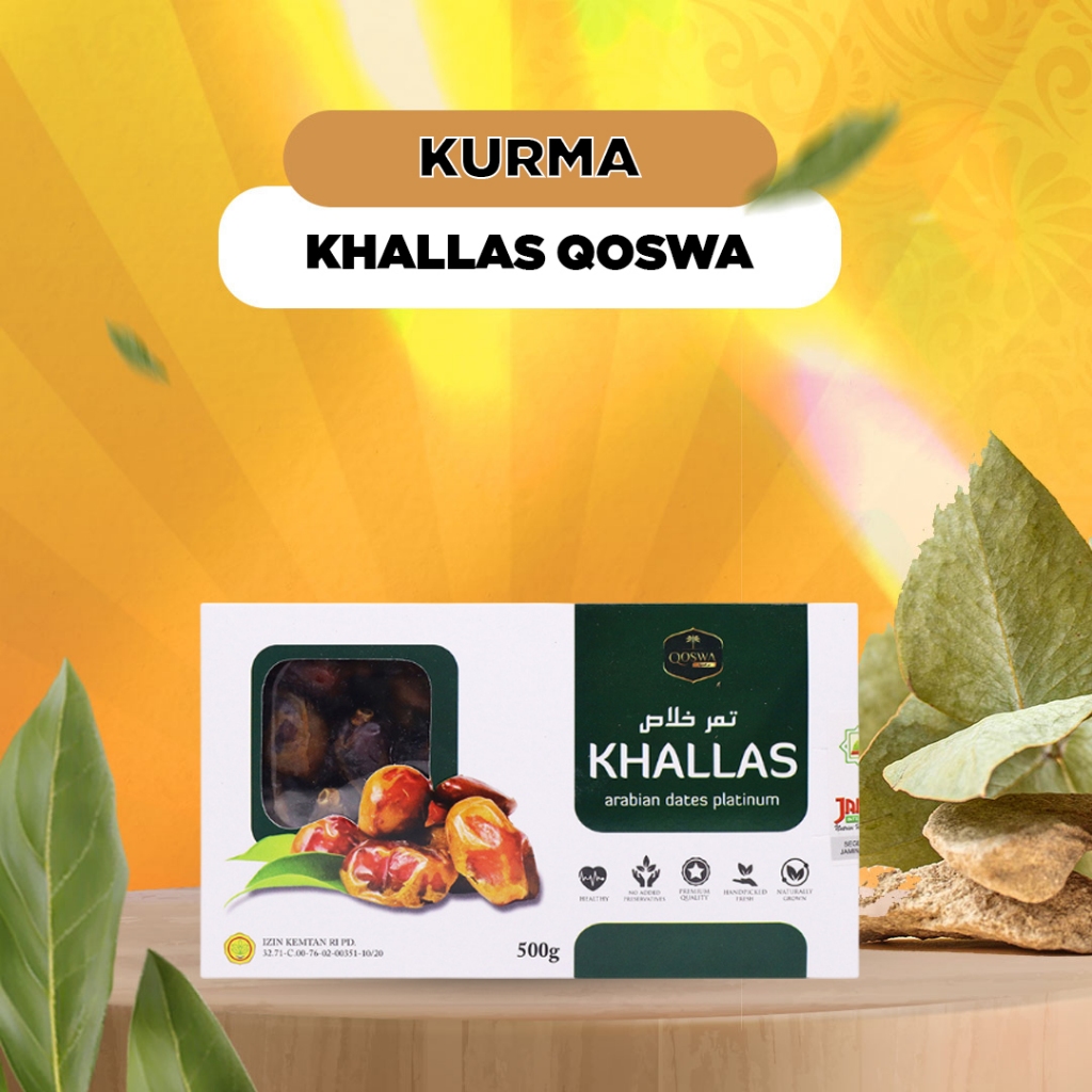 

Qoswa - Kurma Kholas Humaira Qoswa 500gr