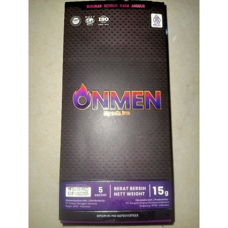 ONMEN By dr Ian  Suplemen Pria