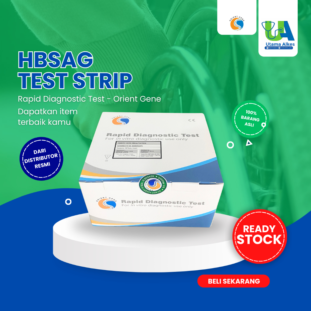 ORIENT GENE RAPID TEST Hbsag STRIP | ISI 50