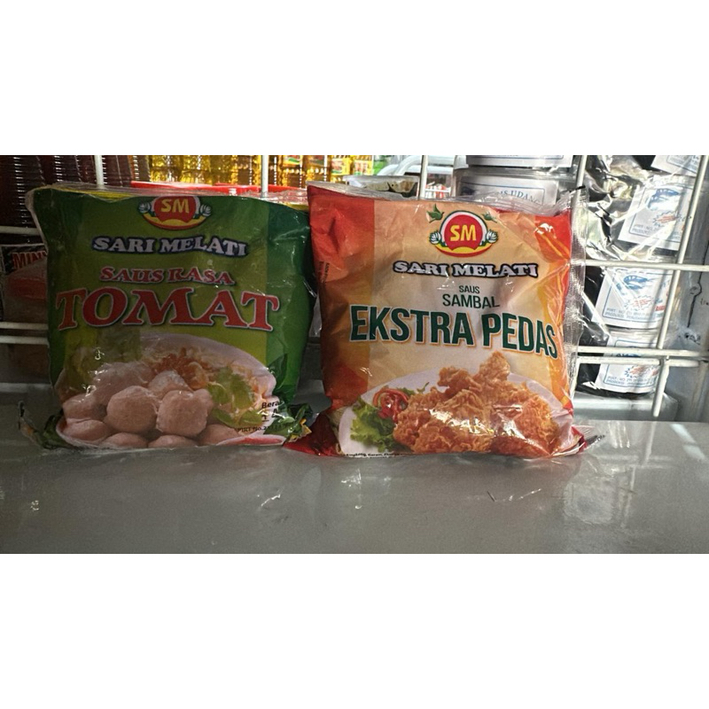

SAOS TOMAT DAN SAOS SAMBAL BANTAL KEMASAN 450 gram