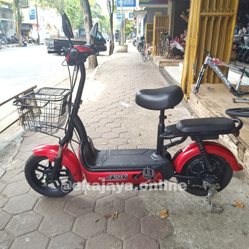 Sepeda Listrik / E-bike Bisa Untuk Dewasa Merk Sunrace Eco [Second]