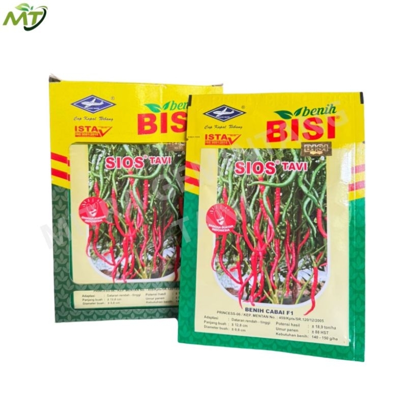 Benih Cabe Merah Keriting Bisi Sios Tavi F1