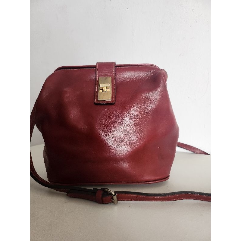 Tas Kulit asli korea merk  wherever you go i go with you