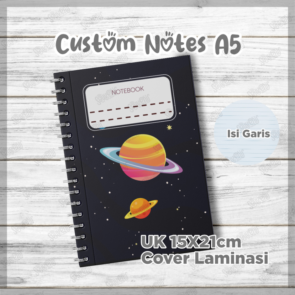 

CUSTOM Notebook & Notepad | Cetak Notes | Souvenir Pernikahan catatan Event kegiatan organisasi ukA5