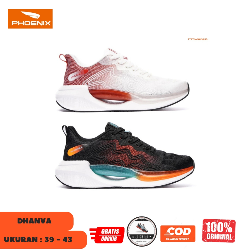 Sepatu Sneakers Phoenix Dhanva Original - Sepatu Walking Pria
