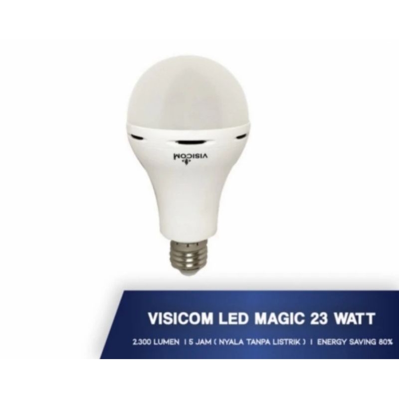 Lampu Visicom Magic 23 Watt | Lampu Emergency Visicom 23 W - Lampu Emergency LED Visicom 23w