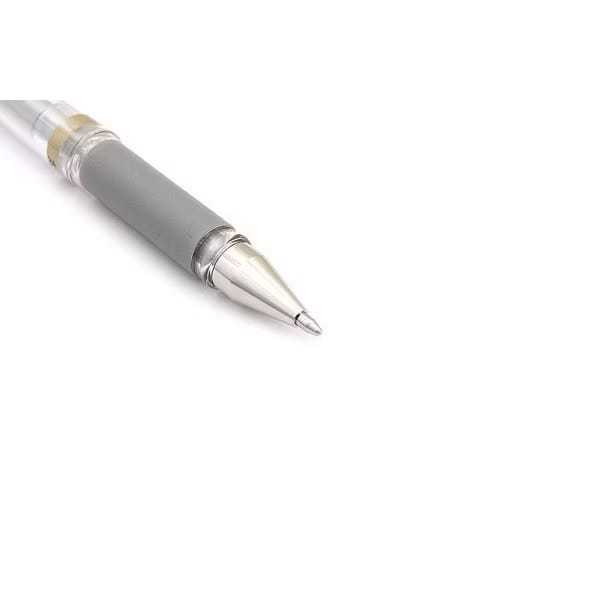 

Gramedia Karawaci - Kokuyo - Uni Ball Signo Broad Gel Pen Silver