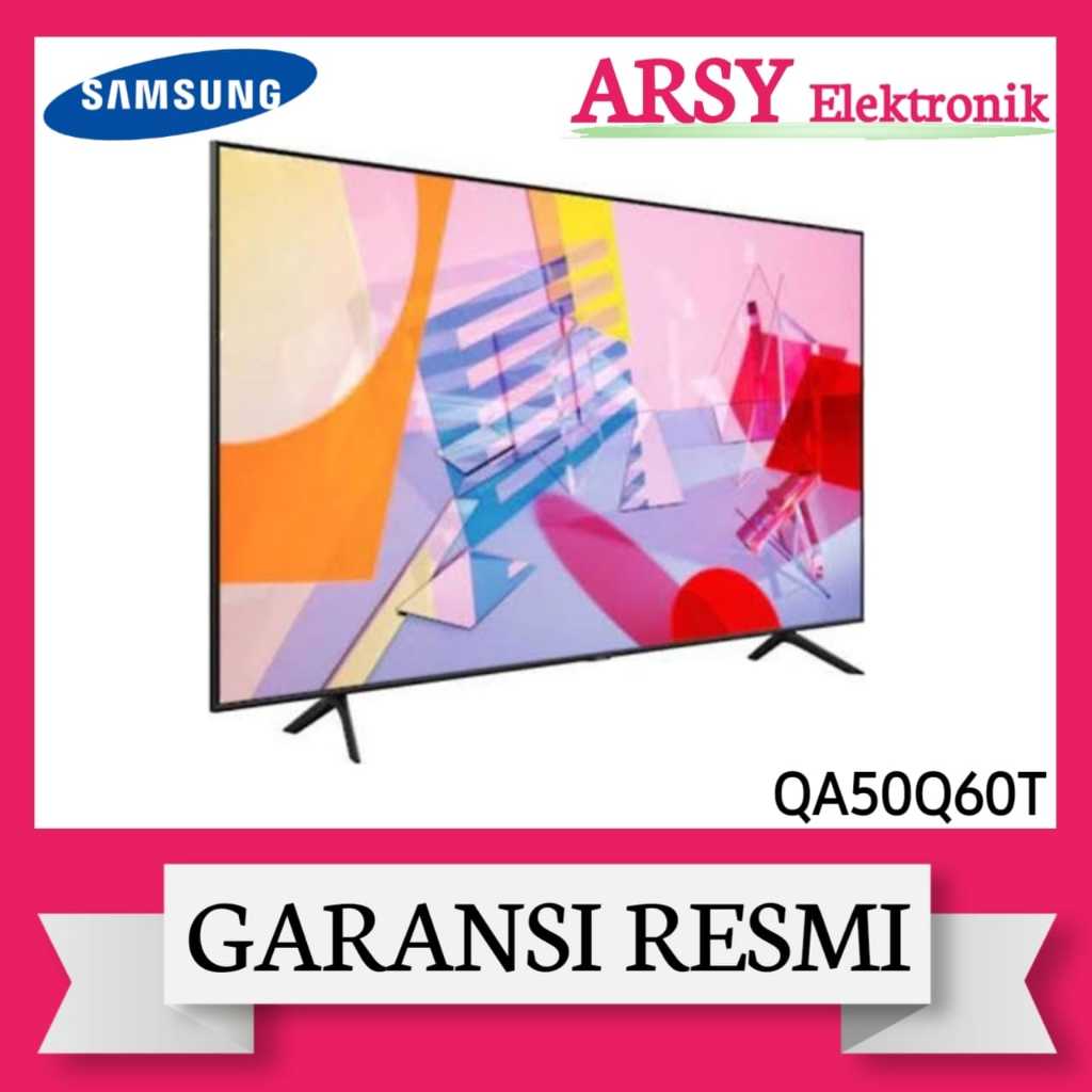 LED TV SAMSUNG SMART QLED 50INC QA50Q60T/SAMSUNG LED TV SMART QLED 50INC QA50Q60T GARANSI RESMI