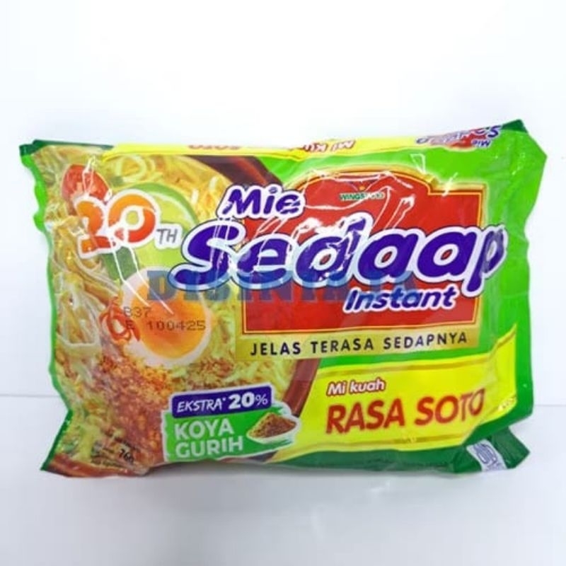 

Mie Sedaap Instant Rasa Soto kemasan 1dus