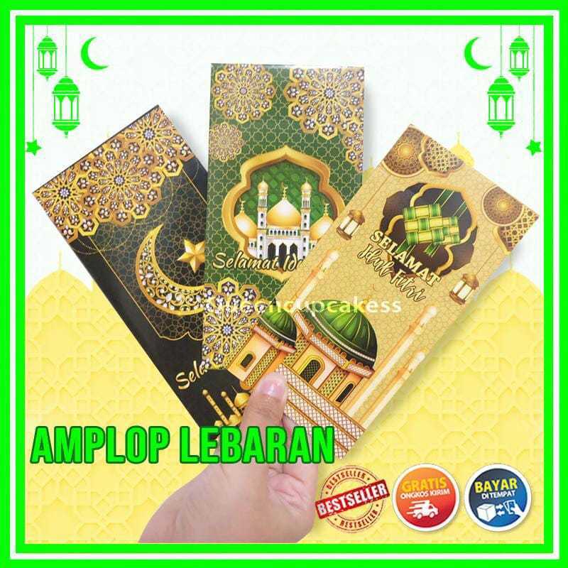 

amplop lebaran / angpau selamat hari raya idul fitri isi 10