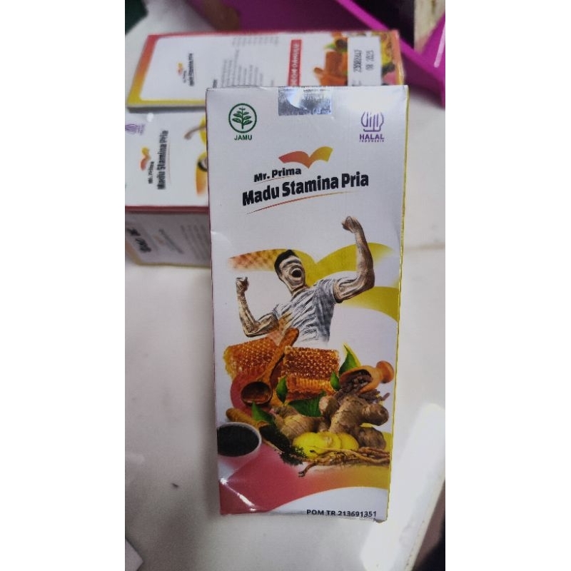 Jamu Mr. Prima Madu Stamina Pria