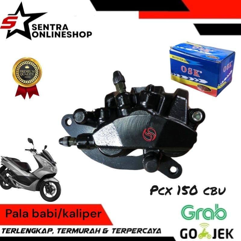 kaliper caliper pala babi pcx 150 cbu osk
