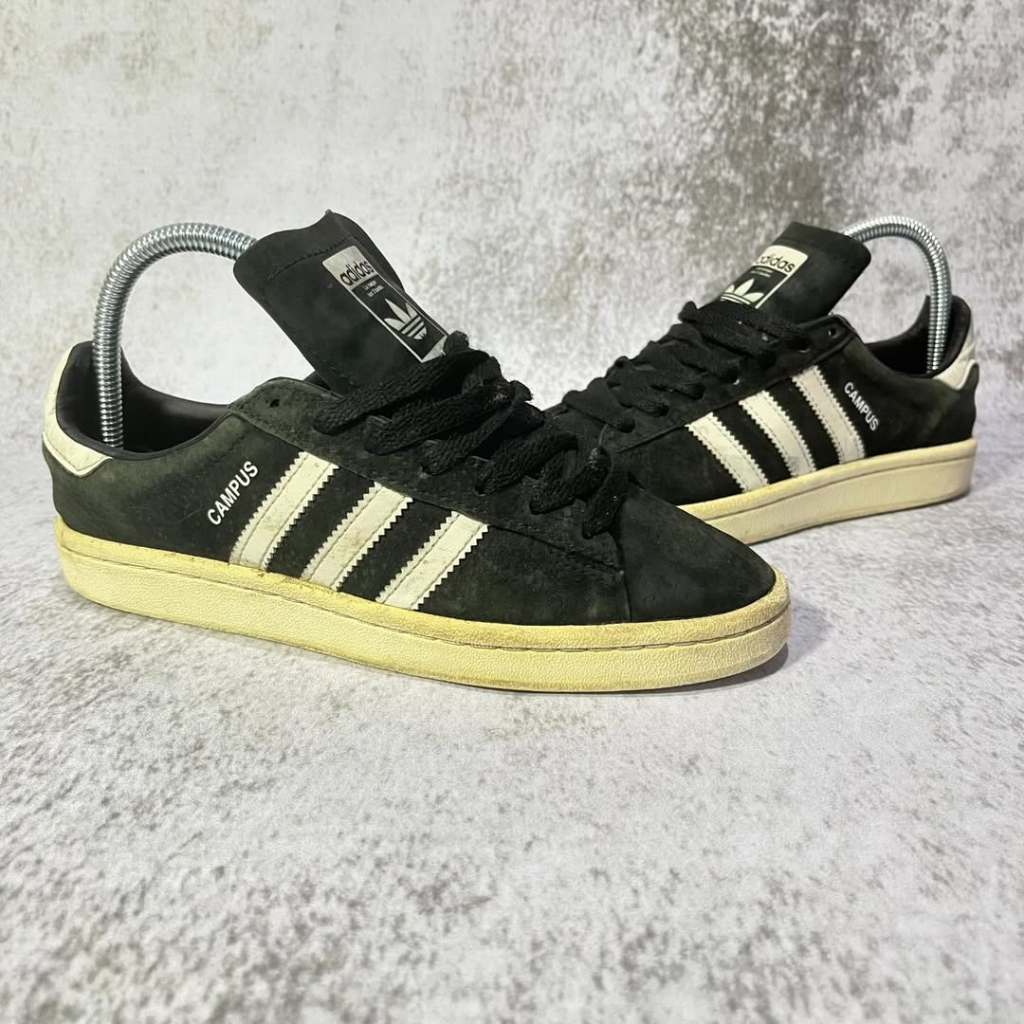 Adidas Campus Black White Second (size 36)