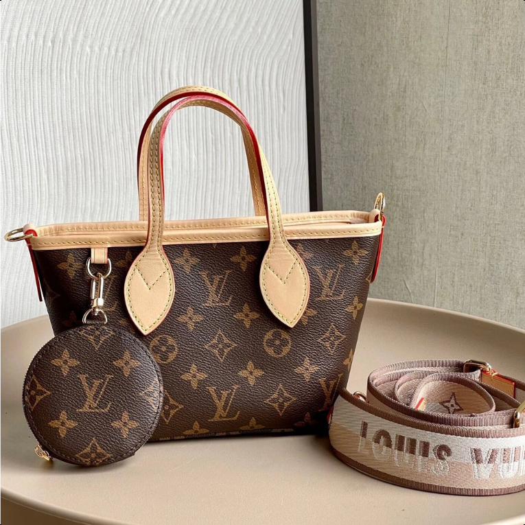 [100% authentic/ Box+dust bag]Louis Vuitton LV Neverfull BB Shoulder Handbag Shopping Bag Tas Selemp