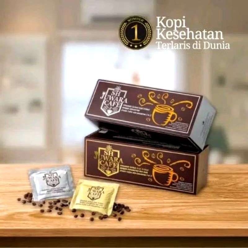 

Kopi JUWARA Gold 4in1 - manis