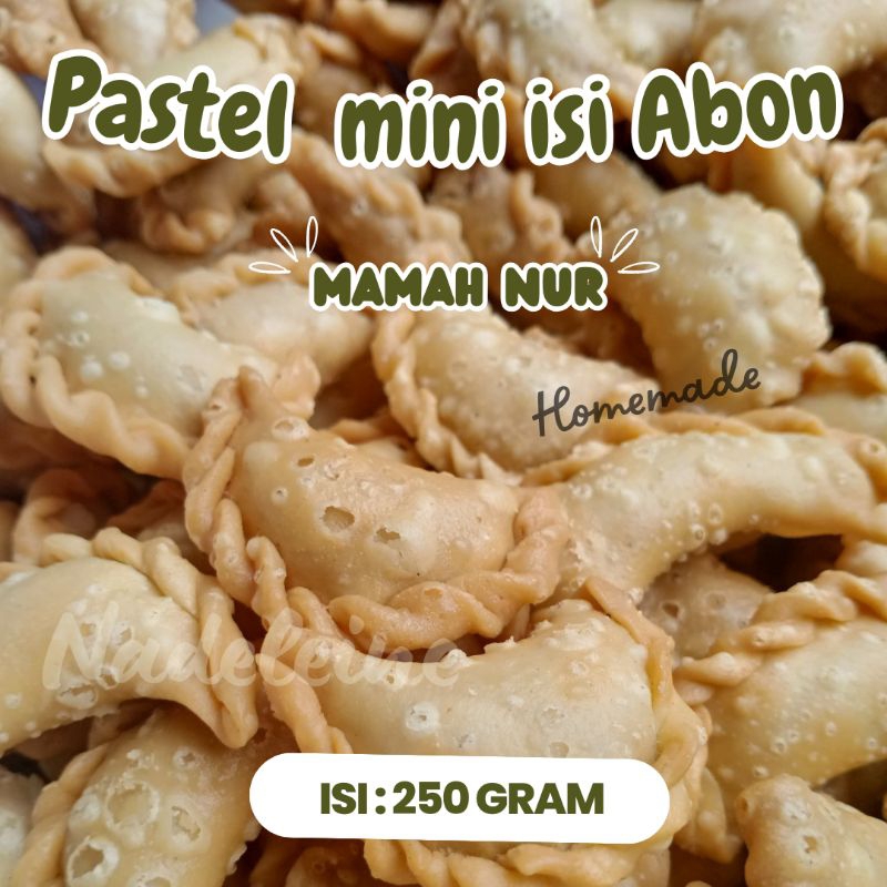 

(PREMIUM) Pastel Kering isi Abon Sapi gurih dan renyah isi 250 gram, 500 gram, 1 KG untuk kue lebaran hari raya Idul Fitri 2025