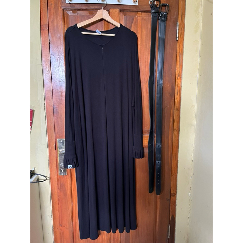 Cantik abaya black aqsamodestwear