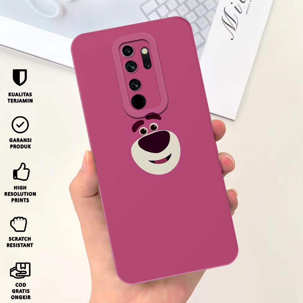 Case Xiaomi Redmi Note 8 PRO - Softcase Xiaomi Redmi Note 8 Pro Motif Lotso - Casing Hp Xiaomi Redmi