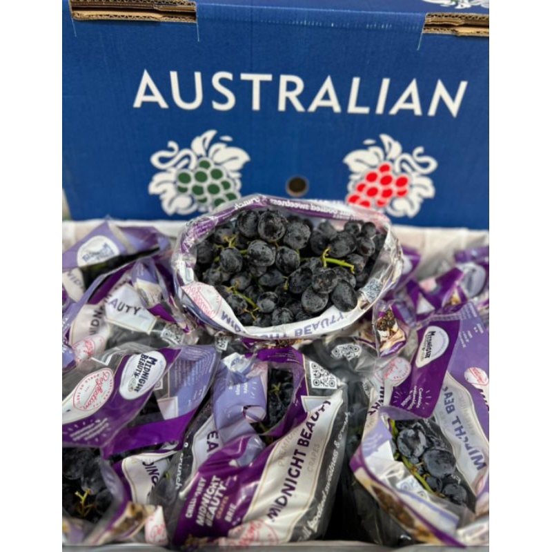 

Anggur Autumn Black Australia 9 Kg 1 Box 9 pack Manis