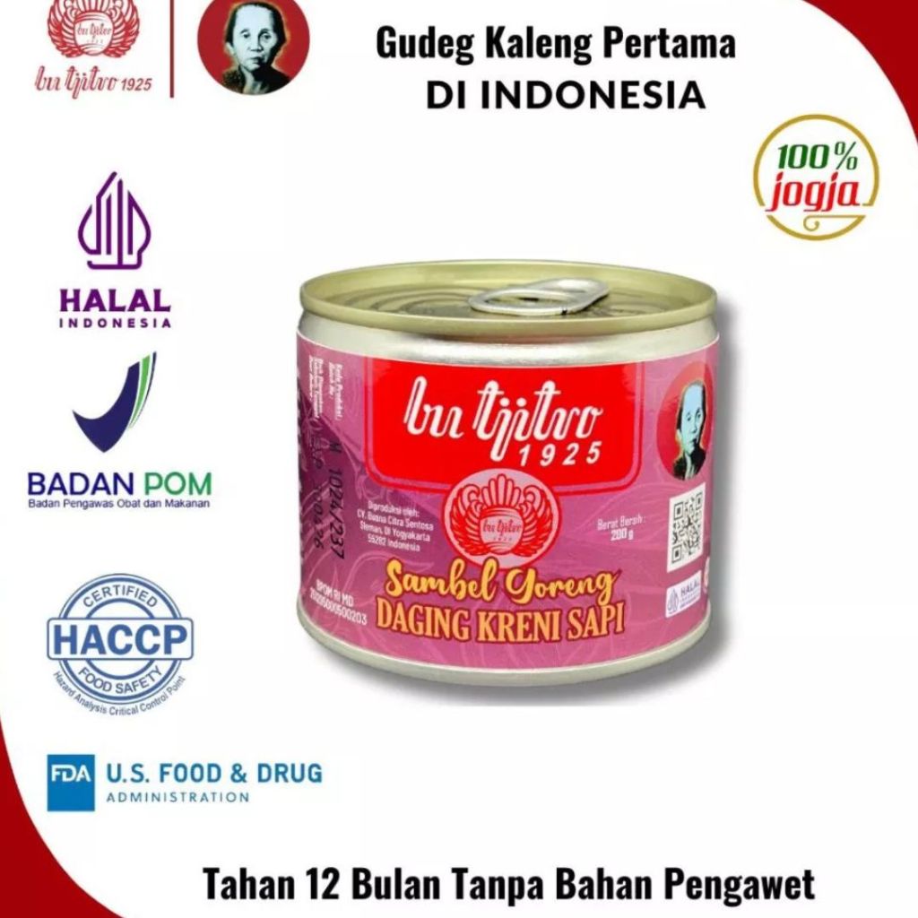 

SAMBAL GORENG DAGING KRENI bu tjitro 1925/ sambal enak/gudeg rekomendasi/ sambal viral