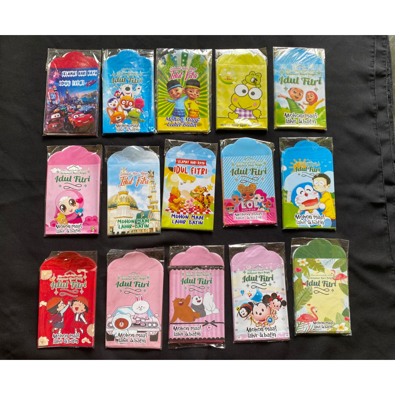 

(PROMO) AMPLOP LEBARAN TAHUN 2025 MOTIF KARTUN LUCU ISLAMI