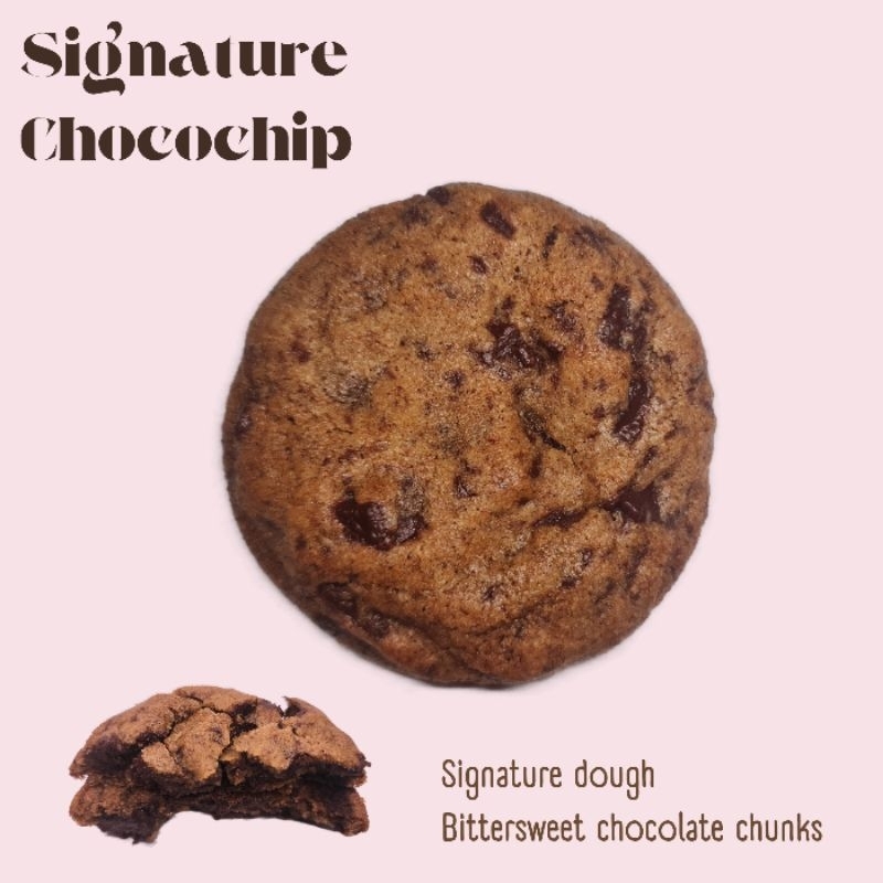 

Signature Chocochip - soft baked cookies