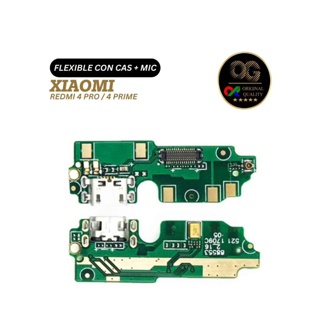 FLEXIBLE XIAOMI REDMI 4 PRO / 4 PRIME CONECTOR CAS + MIC